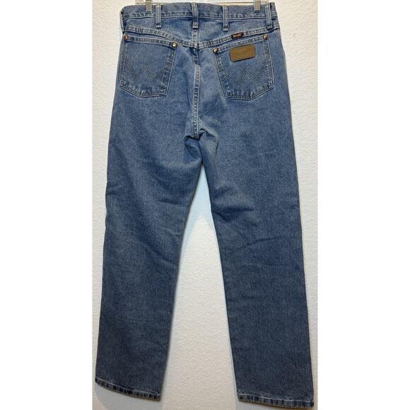 Wrangler Men’s A102 Straight Leg Jeans 33x32 - Picture 2 of 3